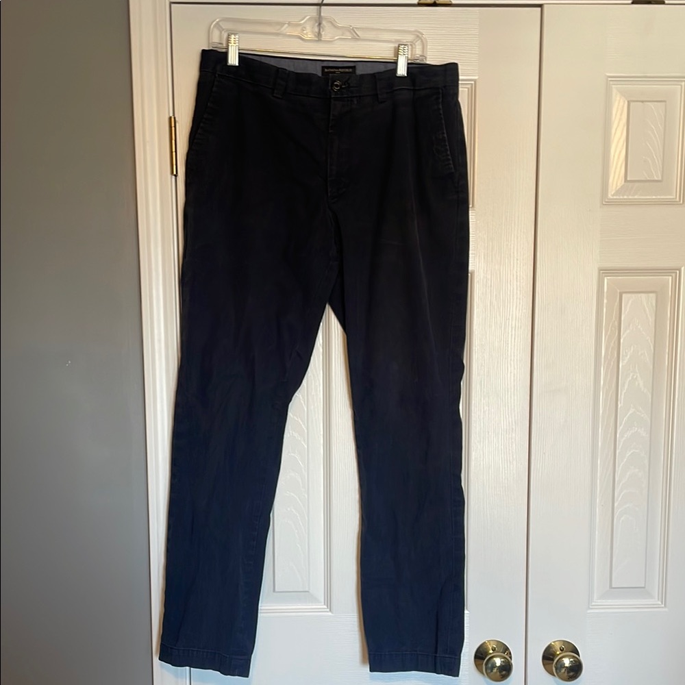 Navy Banana Republic chinos